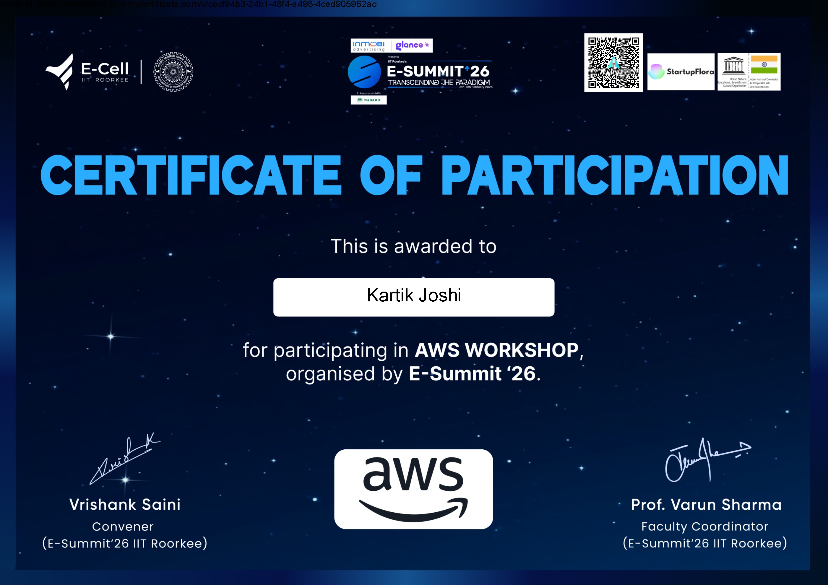 Microsoft - Cloud Computing Workshop (IIT Roorkee)